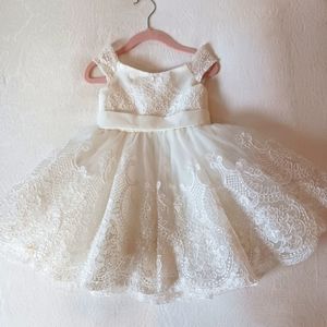 Handmade flower girl dress